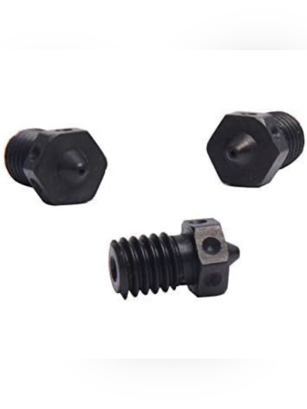 Polisi3d 4pcs Hardened Steel Nozzles V6 Nozzle 0.4mm